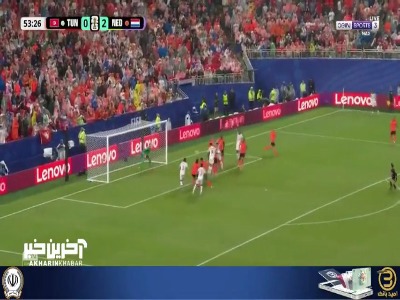 سنگ تمام گزارشگر عربی برای گل تونس به هلند