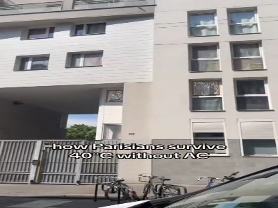 نجات از گرما با فویل آلومینیوم؛ ترفند ساده پاریسی‌ها برای خنک‌کردن خانه