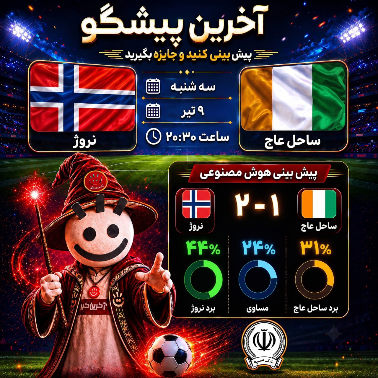 نروژ - ساحل عاج؛ نبرد صعود در دالاس
