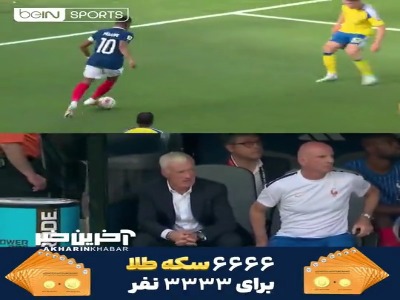 لحظه‌ گل امباپه به سوئد و تقسیم شادی گلش با دشان که به تازگی مادرش را از دست داده است