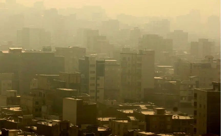 کیفیت هوا در کرج و ساوجبلاغ خطرناک شد