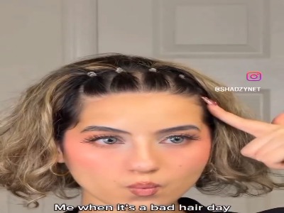 یک مدل مو شیک