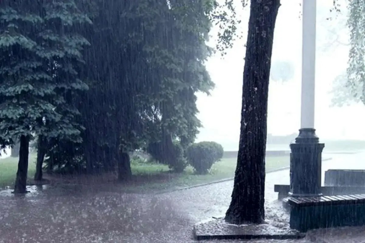 رگبار باران و رعد و برق در شمال غرب کشور و ارتفاعات البرز