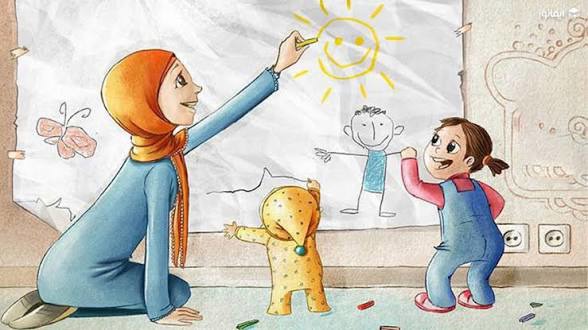 وقتی پای مامانش اینا به خونه باز می‌شه!