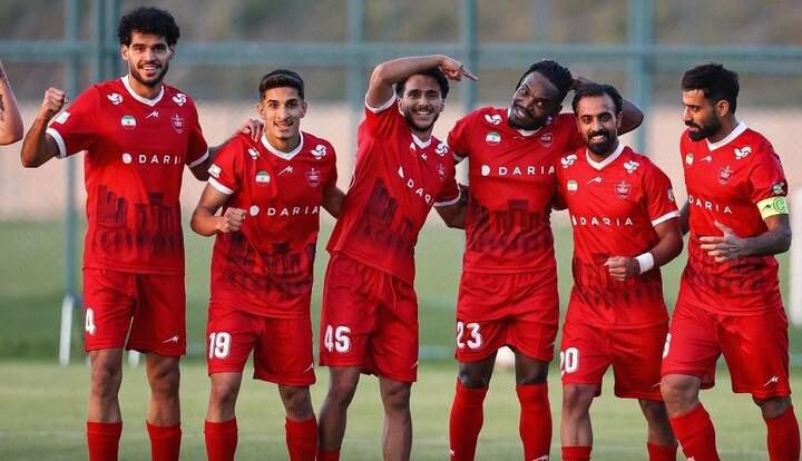 به وقت رونمایی از نوین‌ترین پرسپولیس تاریخ لیگ برتر با چهره‌ای جدید