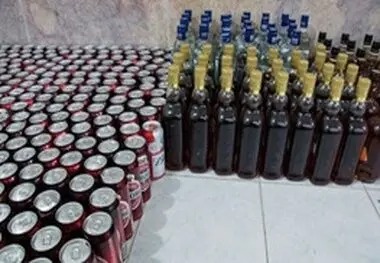 کشف محموله بزرگ مشروبات الکلی در پوشش نوشیدنی