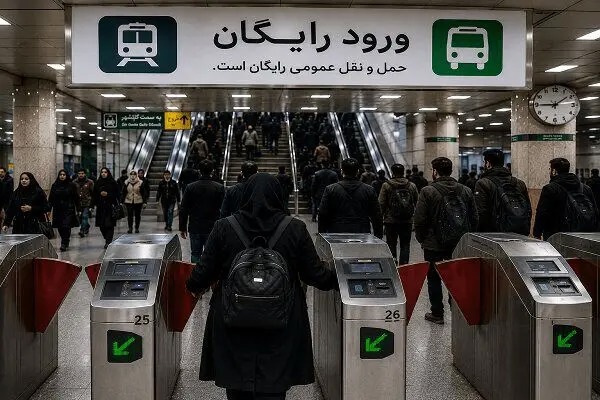 متروی تهران فقط تا ۱۹ شهریور رایگان است