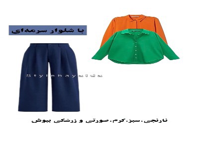 با هر رنگ شلوار چه رنگ شومیز بپوشم؟