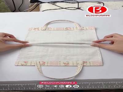 با این روش،یه ساک دستی برای خریدات بدوز