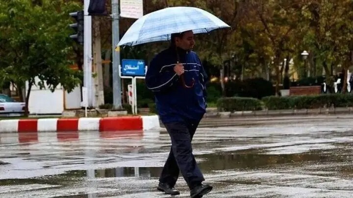 ۱۲ استان بارانی می‌شوند