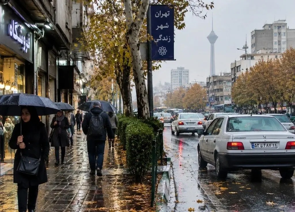 رگبار باران و رعد و برق در ۹ استان/ بارش برف در ارتفاعات برخی استان‌ها